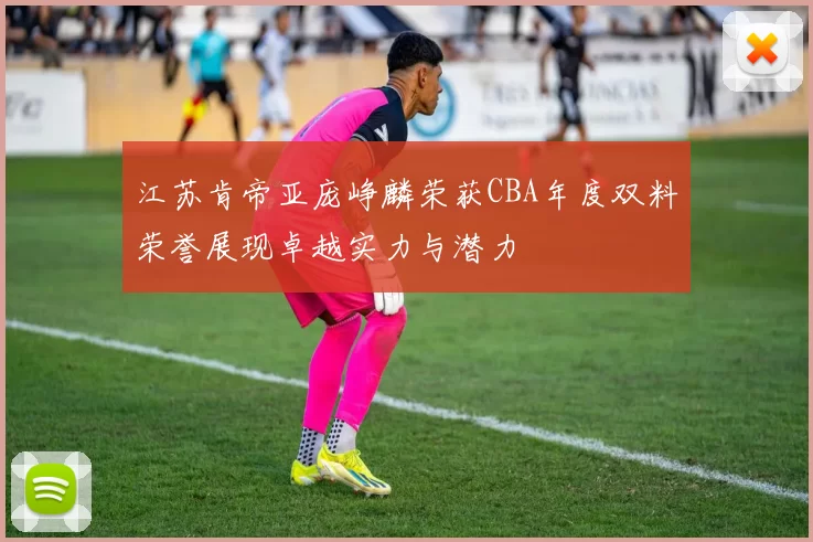 江苏肯帝亚庞峥麟荣获CBA年度双料荣誉展现卓越实力与潜力